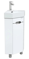 Onika Тумба под раковину Айленд 35 напольная белая угловая