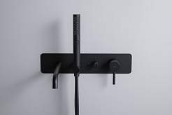 Allen Brau Смеситель для ванны Priority 5.31A05-31 (с внутренней частью) черный матовый – фотография-8