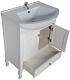 ASB-Woodline Мебель для ванной Флоренция 65 патина, серебро, массив ясеня – фотография-13
