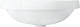 Brevita Тумба с раковиной Grafit 100 под стиральную машину белая/махагон – фотография-32