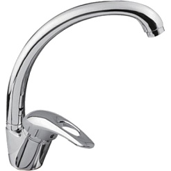 Frap Смеситель для кухни H02 F4102-B хром – фотография-1