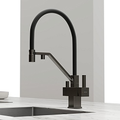 Sancos Смеситель для кухни Loro SC4007GG вороненая сталь – фотография-2