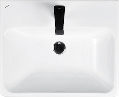 Onika Тумба с раковиной Балтика-Квадро 55 напольная белая – фотография-12