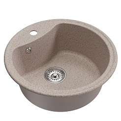 Mixline Мойка кухонная ML-GM09 песочная – фотография-2