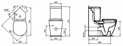 Ideal Standard Унитаз-компакт Connect E119501 угловой – фотография-4