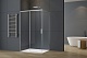 Vincea Душевой уголок Soft 2 100x90 VSR-3SO29010CL профиль хром стекло прозрачное – картинка-20
