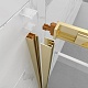 Triton Душевой уголок Фикс-Голд 120x80 стекло прозрачное профиль золото – картинка-17