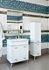 Sanflor Мебель для ванной Бруно 70 белый, орегон – фотография-15