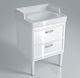 Kerama Marazzi Мебель для ванной Pompei 60, 2 ящика, белая – фотография-8