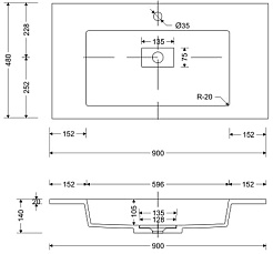 Style Line Тумба с раковиной Лима 90 Plus подвесная эмаль графит матовая – фотография-11
