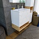 Бриклаер Мебель для ванной Кристалл 70 белая – фотография-17