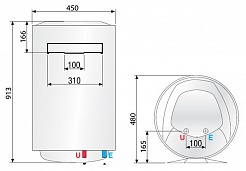 Ariston Водонагреватель накопительный ABS Pro R Inox 100 V – фотография-2