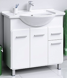 Aqwella Тумба для умывальника Корсика 85 – фотография-1