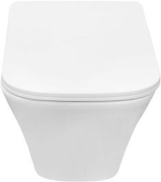 Azario Унитаз подвесной Nove AZ-9321B безободковый с функцией биде белый – фотография-11