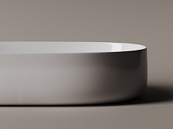 Ceramicanova Мебельная раковина Element 66 CN5022 белая – фотография-8