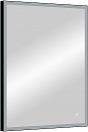 Continent Зеркало Solid Black Led 600x800 – фотография-4
