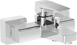 Vitra Смеситель для ванны и душа Root Square A42737EXP хром – фотография-1