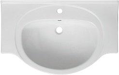 Runo Тумба с раковиной Дублин 70 подвесная дуб/белая – фотография-7