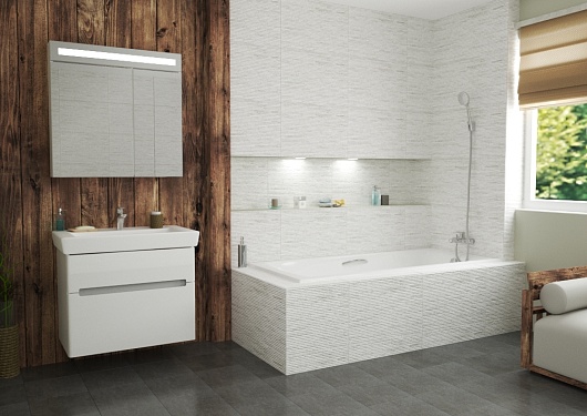 Owl 1975 Ванна чугунная Konung 1800x800 с ручками – картинка-3