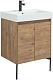 Aquanet Мебель для ванной Nova Lite 60 2 дверцы подвесная дуб рустикальный – картинка-30