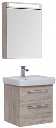 Dreja Мебель для ванны Q MAX 55 дуб кантри – фотография-1