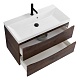 BelBagno Тумба с раковиной Marino 80 подвесная Rovere Moro – картинка-12