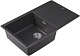 Florentina Мойка кухонная Тоскана 860 черная – фотография-6