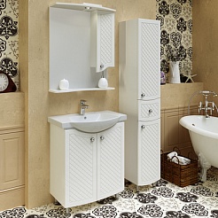 Runo Зеркало-шкаф для ванной Милано 65 – фотография-2