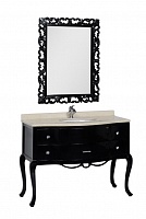 Demax Мебель для ванной "Престиж 115" черная (175661)