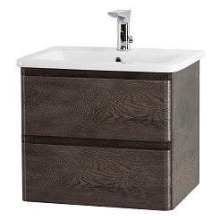 BelBagno Тумба с раковиной Albano-Cer 60 подвесная Rovere Nature Grigio – фотография-3