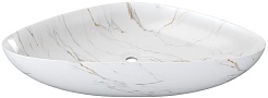 Teymi Раковина накладная Ellie W 60 T50593 белый мрамор – фотография-3