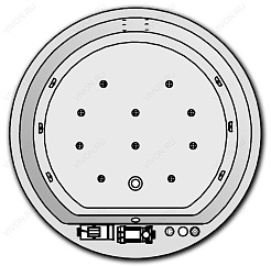 Kolpa San  Комплект гидро-аэромассажа Kolpa San Vivo Magic (массаж: боковой, спины, аэромассаж magic) – фотография-1