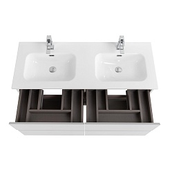 BelBagno Тумба под раковину Kraft 120-2 подвесная Bianco Opaco – фотография-6