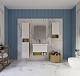 Dreja Мебель для ванной Perfecto 70 подвесная белая/дуб эврика – картинка-26