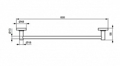 Ideal Standard Полотенцедержатель IOM 60 см – фотография-2