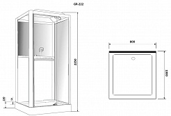 Grossman Душевая кабина GR-222 – фотография-10