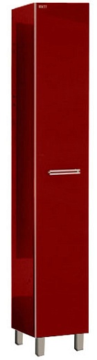 Misty Пенал для ванной Джулия 35 L бордо – фото, картинка, фотография-1