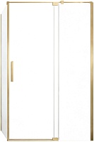 Vincea Душевой уголок Extenza 90/100x90 VSR-4EX901090CLG профиль брашированное золото стекло прозрачное