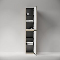 Sancos Шкаф пенал Folk Floor 35 капучино матовый – фотография-7