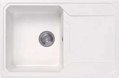 Dr. Gans Мойка кухонная Кардинал 760 белая – фотография-1