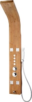 Denberg Душевая панель LT-202 с термостатом светлое дерево