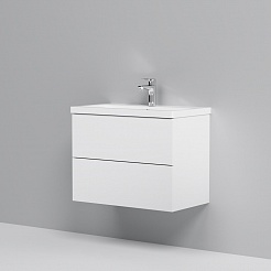 Am.Pm Мебель для ванной Gem 75 белый глянецевый с 2 ящиками – фотография-7