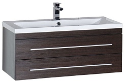 Aquanet Тумба под раковину Нота 100 венге – фотография-1