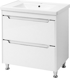 Ceruttispa Тумба для умывальника Эмилия white 80 – фотография-1