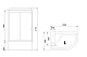 Royal Bath Душевая кабина RB8120BK5-WT-CH-L – картинка-6