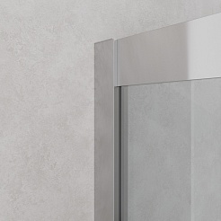 Cezares Душевой уголок Relax 304 RELAX-304-R-2-90-C-CR 90x90 профиль хром стекло прозрачное – фотография-5