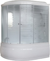 Royal Bath Душевая кабина ALP RB 150ALP-C-R 150x100 R с г/м стекло матовое профиль белый