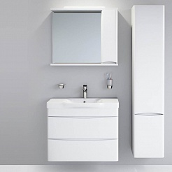 Am.Pm Мебель для ванной Like 80 R, подвесная, белый глянец – фотография-11