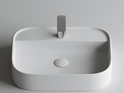 Ceramicanova Мебельная раковина Element 55 CN6034 белая – фотография-5