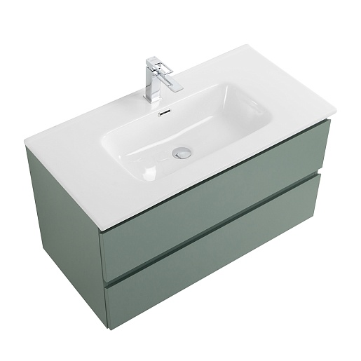 BelBagno Тумба под раковину Kraft 90 подвесная Еловый матовый – фотография-2